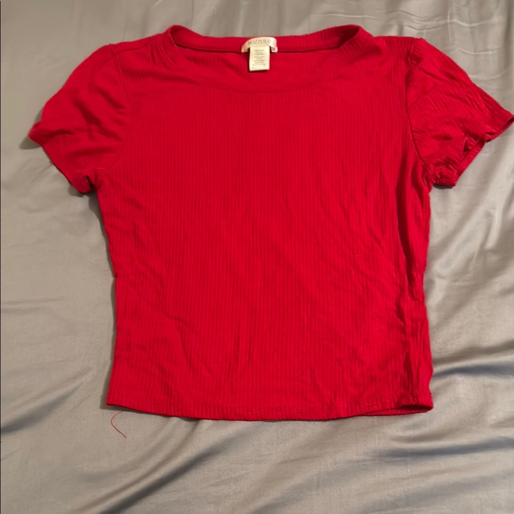 Bozzolo Vibrant Red Short Sleeve Tee